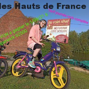  » 4eme grande ballade de Salperwick  » par le groupe FB : Mobylettes des Hauts de France